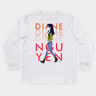 Diane Nguyen: BoJack Horseman Kids Long Sleeve T-Shirt